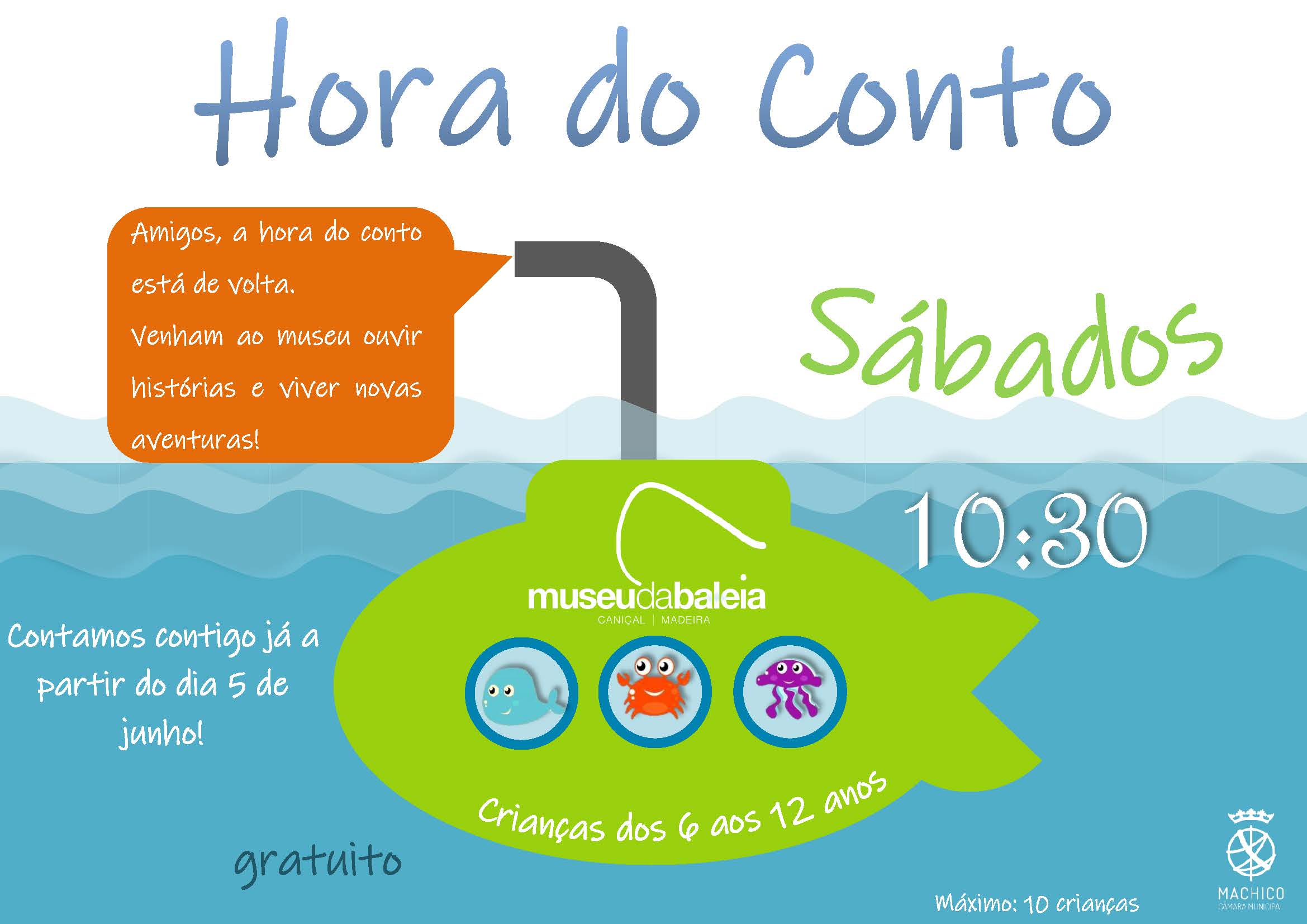 Hora do conto cartaz est de volta - SARA
