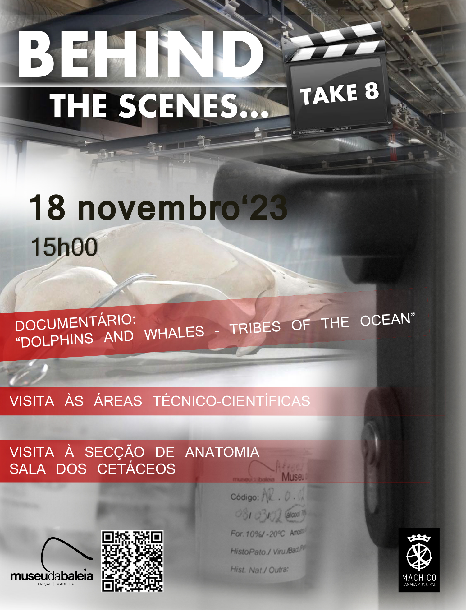 cartaz behind the scenes take 8A